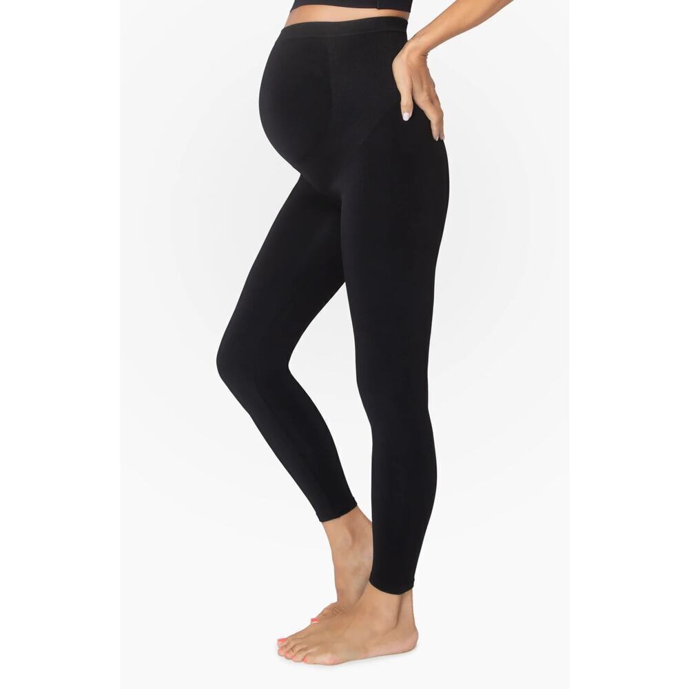 Belly Bandit Maternity Bump Support Leggings Black NEW Small